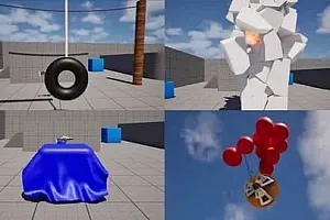 【Udemy中英字幕】Unreal Engine 5: Physics