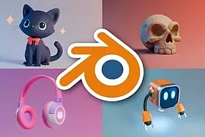 【Udemy中英字幕】Blender 3D for Beginners Complete Modeling & Texturing guide