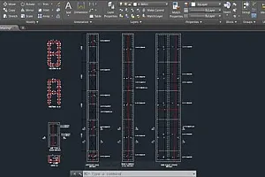 【Udemy中英字幕】Structural Detailing of Reinforced Concrete using AutoCAD