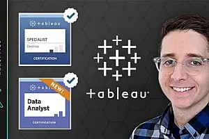 【Udemy中英字幕】Tableau Certification: Desktop Specialist + Data Analyst