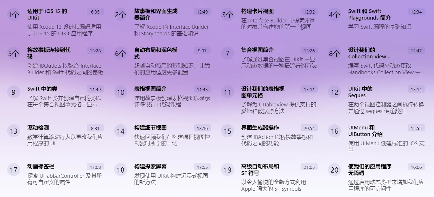 【DesignCode中英字幕】UIKit for iOS 15