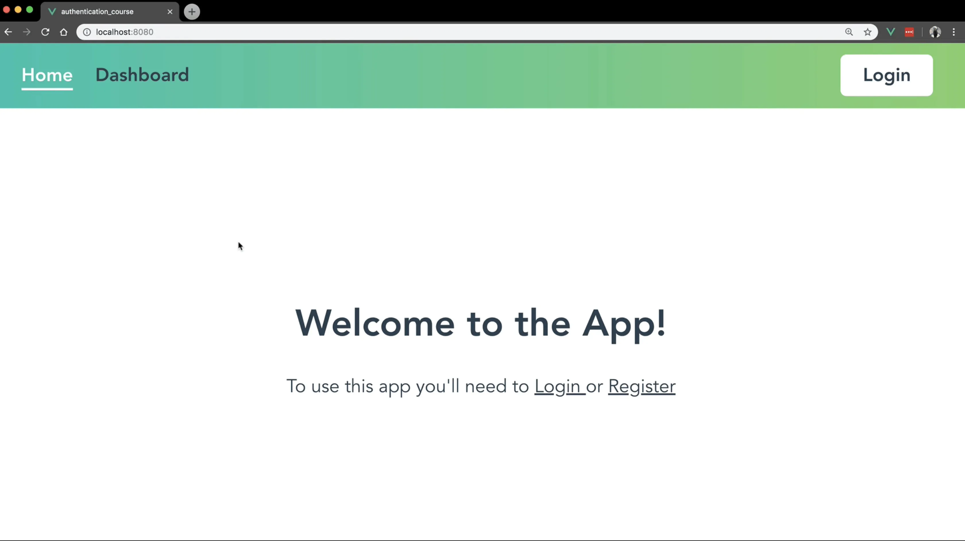 【Vue Mastery中英字幕】Token-Based Authentication