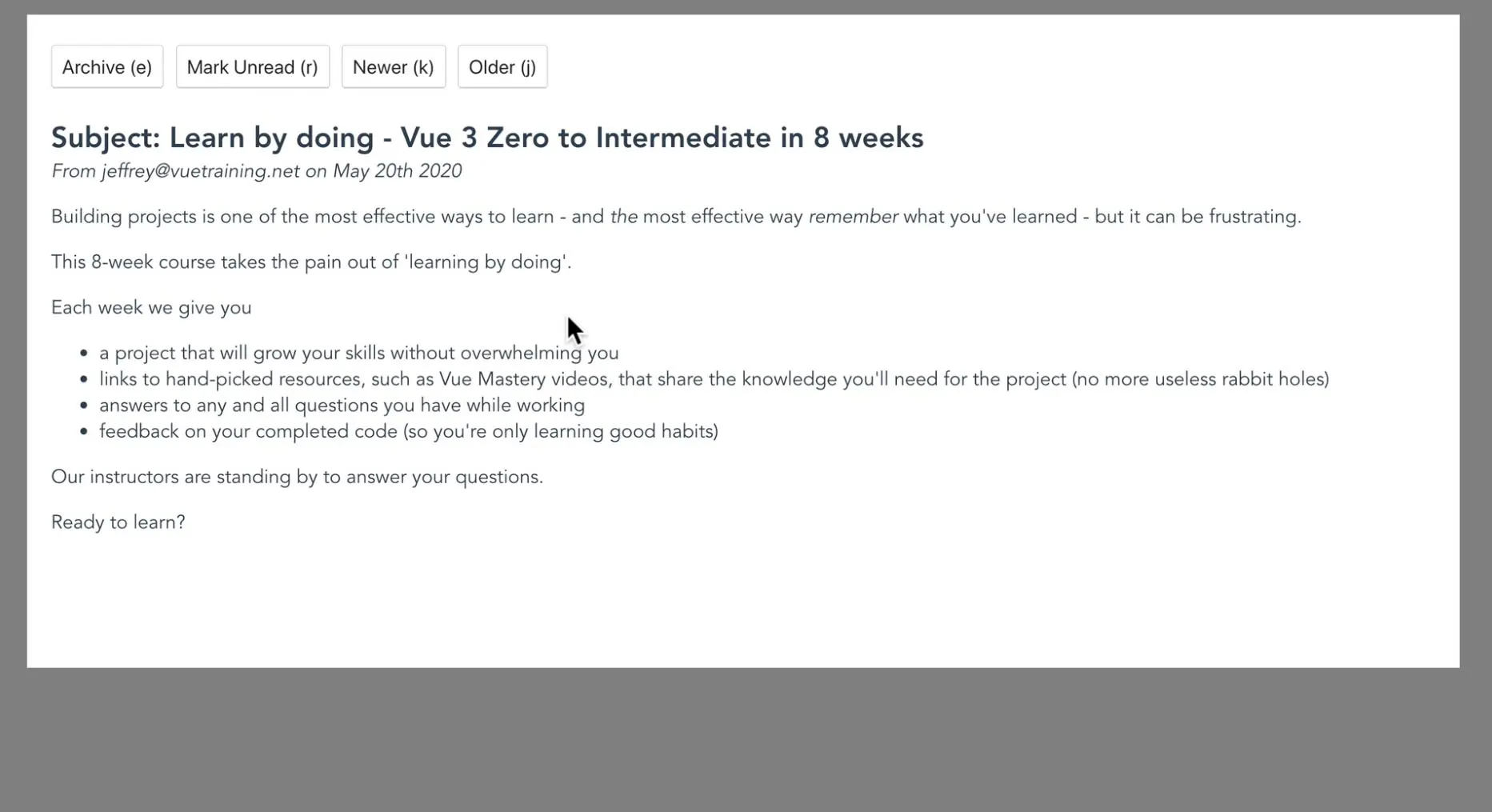 【Vue Mastery中英字幕】Build a Gmail Clone with Vue 3